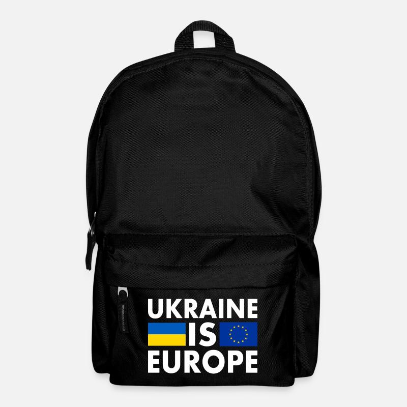 Ukraine is europe - Rucksack - Schwarz