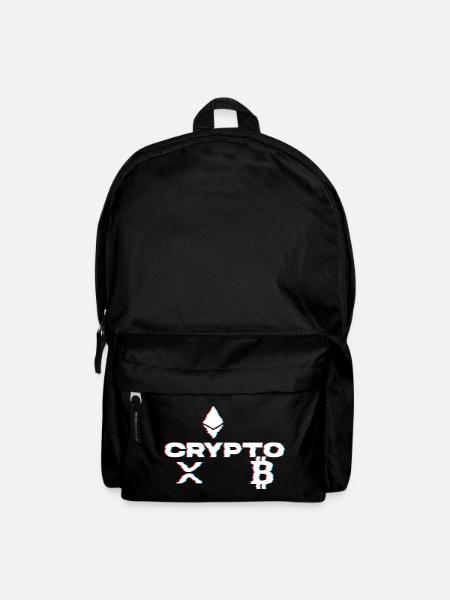 Crypto Glitch - Rucksack - Schwarz