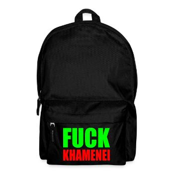 Fuck khamenei Chamenei - iran - Rucksack - Schwarz - Vorne
