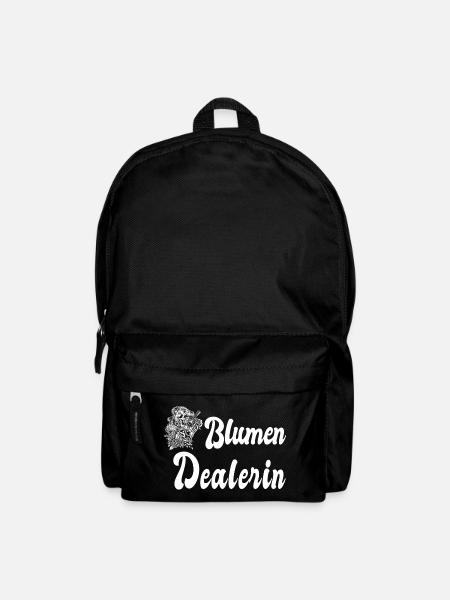 Blumen Dealerin - Rucksack - Schwarz