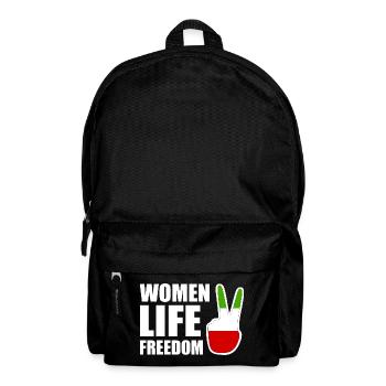 Women life freedom - Sac à dos - noir - Devant