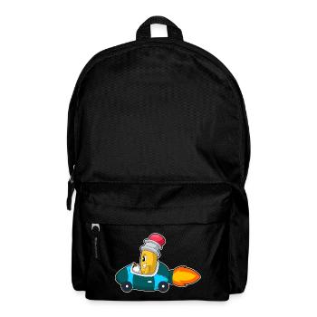 Pencil Car - Backpack - black - Front