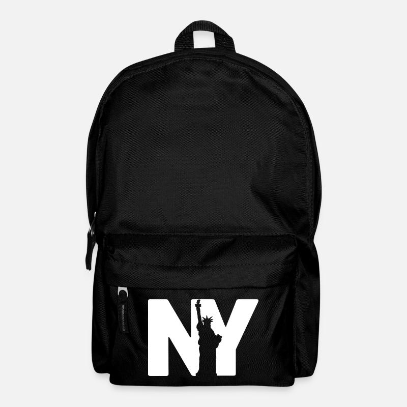 New York Statue - Rucksack - Schwarz