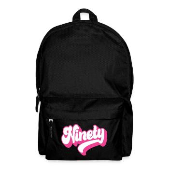 Neunzig 90. Geburtstag Frauen Sie 90 Jahre alt - Rucksack - Schwarz - Vorne