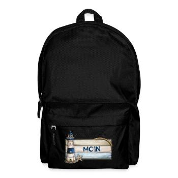 Moin (with lighthouse) - Backpack - black - Front