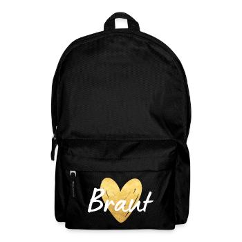 Braut Jungesellinnenabschied - Rucksack - Schwarz - Vorne