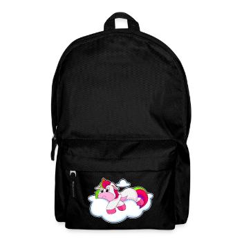 Unicorn Clouds - Backpack - black - Front