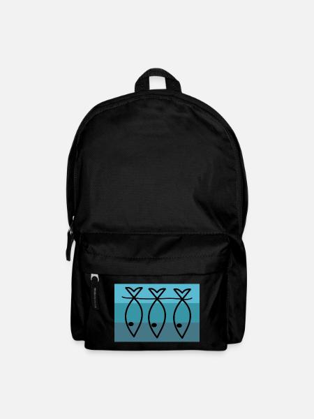 Poisson78 - Sac à dos - noir