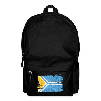 Tuva Bandiera Flag Peace Vintage - Backpack - black - Front