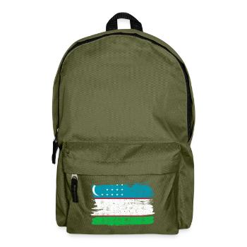 Sahara Occidental Bandiera Drapeau Paix Vintage - Sac à dos - vert olive - Devant