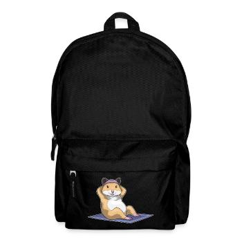 Hamster, entraînement des muscles abdominaux, musculation - Sac à dos - noir - Devant