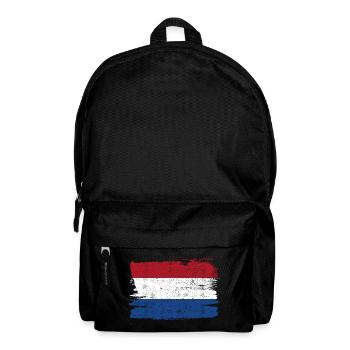 Netherlands Flag Flag Peace Vintage - Backpack - black - Front