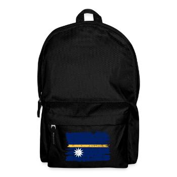 Nauru Flag Flag Peace Vintage - Backpack - black - Front