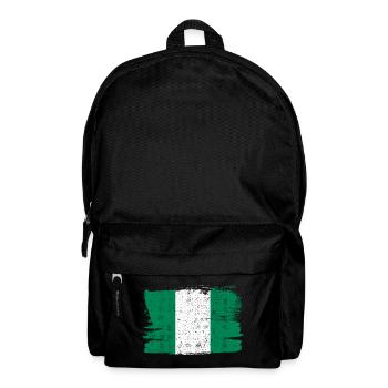 Nigeria Flag Flag Peace Vintage - Backpack - black - Front