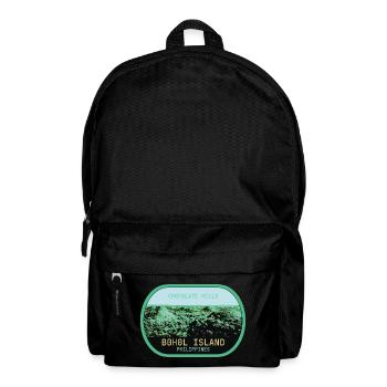 The Chocolate Hills in Bohol, Philippines - Backpack - black - Front