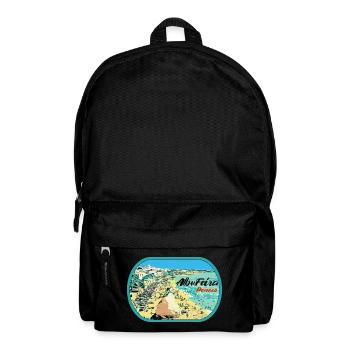 Illustration Peneco Beach, Albufeira, Algarve - Rucksack - Schwarz - Vorne