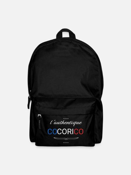 Cocorico – Minimalist French Design - Backpack - black