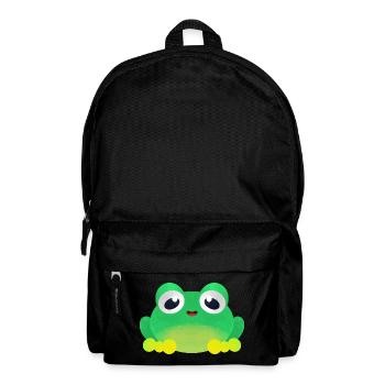 Kleiner Frosch - Rucksack - Schwarz - Vorne