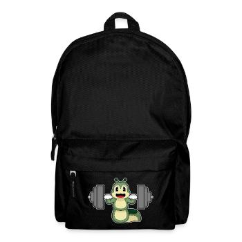 Caterpillar Bodybuilder Barbell Bodybuilding - Sac à dos - noir - Devant