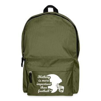Football Inspiration - Backpack - olive green - Front