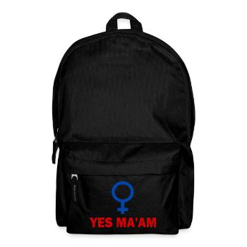 yes ma'am - Sac à dos - noir - Devant