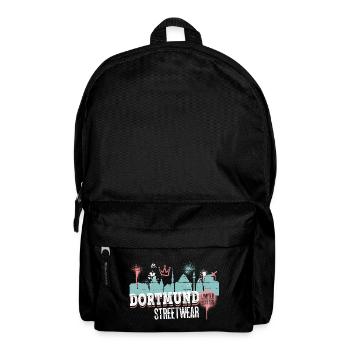 Dortmund Skyline City Germany Graffiti - Backpack - black - Front