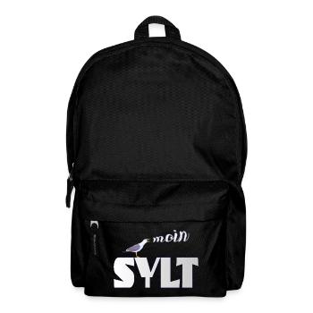 Sylt Möwe & Moin Design - Rucksack - Schwarz - Vorne