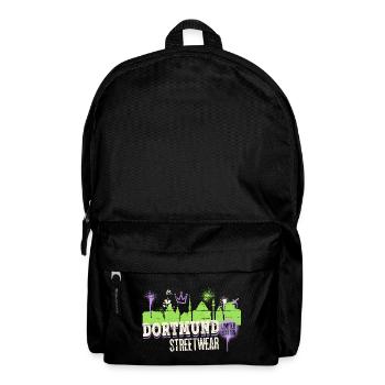 Dortmund Skyline City Germany Graffiti - Backpack - black - Front