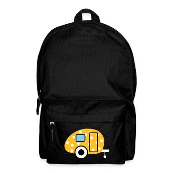 Caravan Egg Points Caravan Dots Camper Camping - Sac à dos - noir - Devant