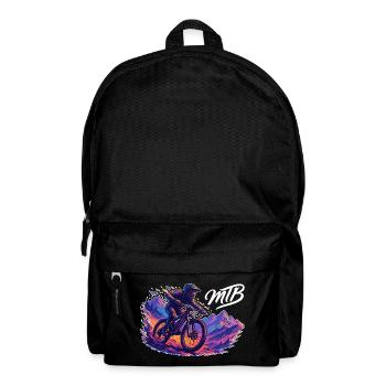 MTB Mountain Biking Mountain Biker Hobby Gift - Backpack - black - Front
