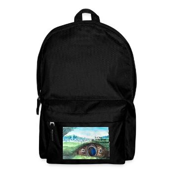 Tolkien Hole Landscape Art - Backpack - black - Front