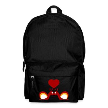 2 Snail Shell Snails Team In Love Friends - Backpack - black - Front