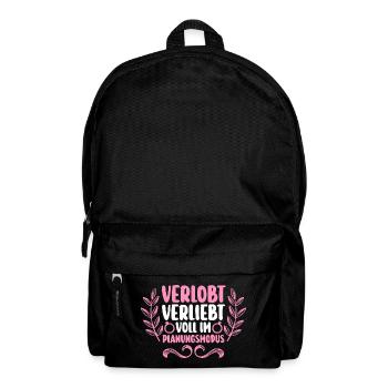 JGA Team Braut Junggesellinnenabschied - Rucksack - Schwarz - Vorne