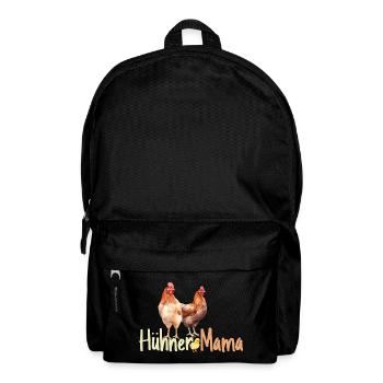 Hühner Mama Muttertag Mutterschaft Mama Elternteil - Rucksack - Schwarz - Vorne