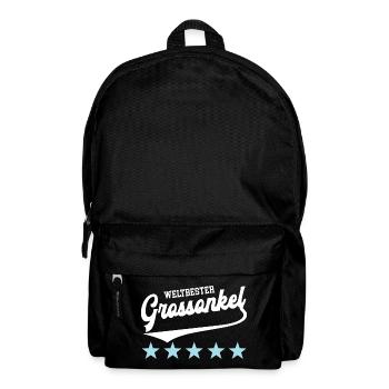 Great-Uncle Godfather Best Uncle Great-Uncle - Backpack - black - Front