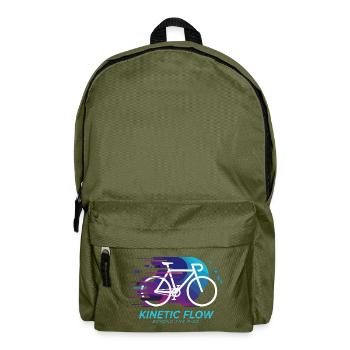 Kinetic Flow Fahrrad Burst - Rucksack - Olivgrün - Vorne