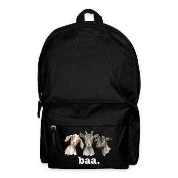 Ziegenblöken Lustiger Ziegenliebhaber Lustiges Blö - Rucksack - Schwarz - Vorne