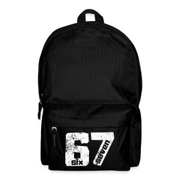 67 Six Seven - Rucksack - Schwarz - Vorne