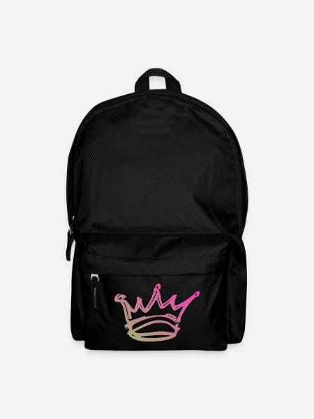 Gradient Crown Sketch - Backpack - black