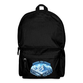 Apres Ski Team Bergpanorama - Rucksack - Schwarz - Vorne