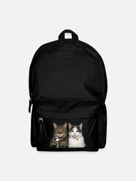 Hardtekk Tekke Ostdeutschland Katzen - Rucksack - Schwarz