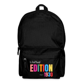 Limited edition Made in 1930 - Backpack - black - Front