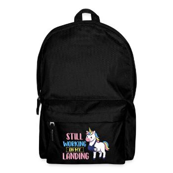 Still Working On My Landing Arm Recovery - Backpack - black - Front