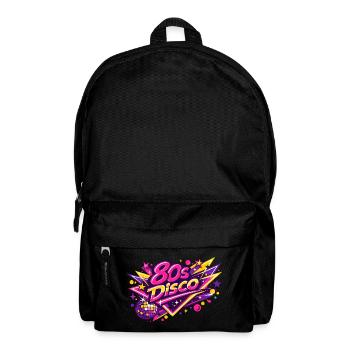 80s Disco Neon Fusion - Backpack - black - Front