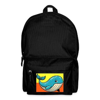 baleine - Sac à dos - noir - Devant