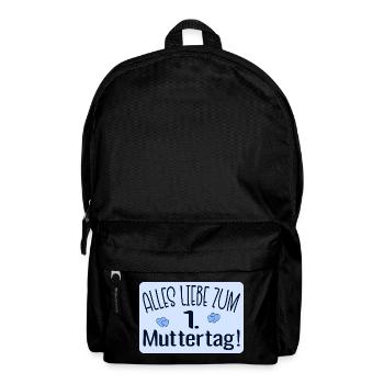 Alles Liebe zum Muttertag Sprüche - Rucksack - Schwarz - Vorne
