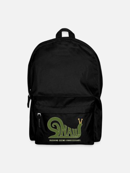 SNAIL – Humor ohne Eile - Rucksack - Schwarz