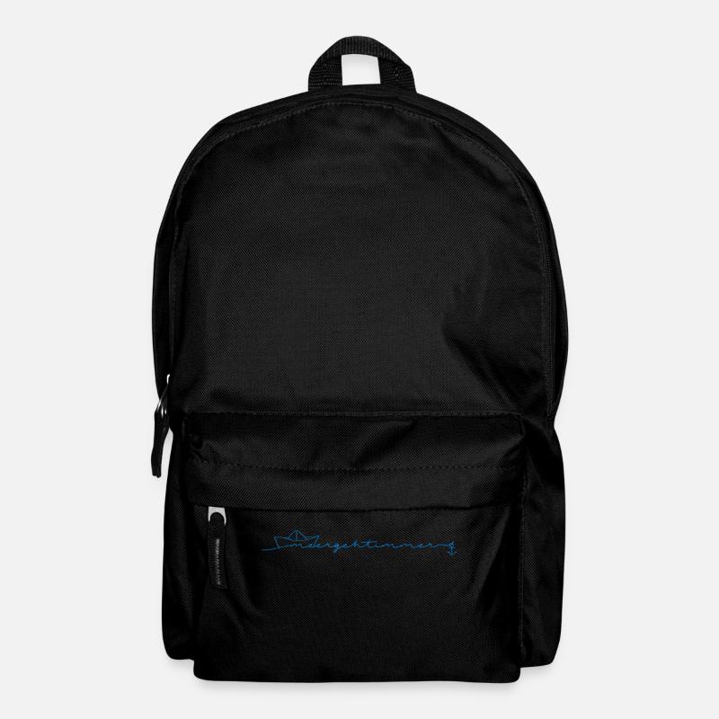 The sea always goes - Backpack - black