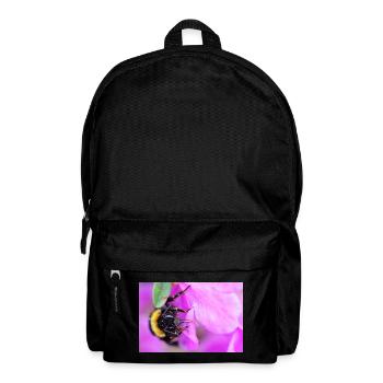 Bee on the violet - Backpack - black - Front