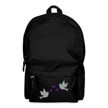 romantique - Sac à dos - noir - Devant